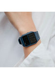 CASIO Databank Blue Resin Band Men's Calculator Watch - CA-53WF-2BDF | Time Watch Specialists