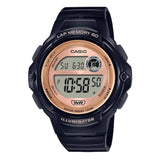 Casio Digital Black Resin Band Women's Watch | LWS-1200H-1AVDF | Time Watch Specialists