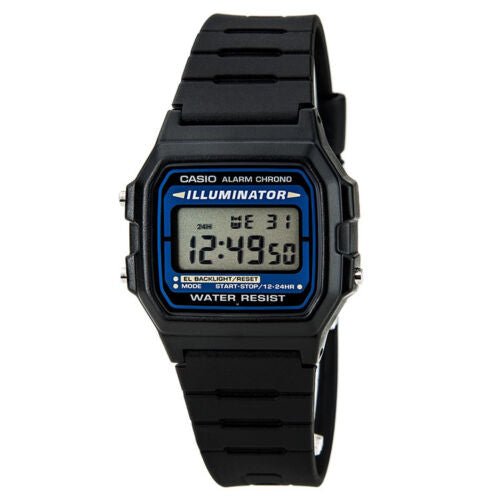 CASIO Digital Quartz Alarm Chronograph Illuminator Men's Watch | F - 105W - 1ADF | TIME Watches