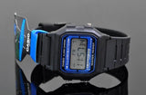 CASIO Digital Quartz Alarm Chronograph Illuminator Men's Watch - F-105W-1ADF | Time Watch Specialists