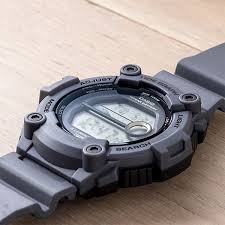 CASIO Digital Sporty Grey Resin Men's Watch - WS-1300H-8AVDF | Time Watch Specialists