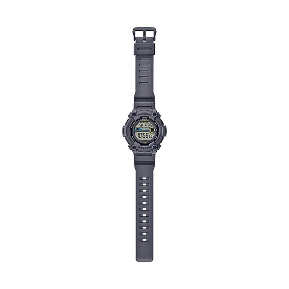 CASIO Digital Sporty Grey Resin Men's Watch - WS-1300H-8AVDF | Time Watch Specialists