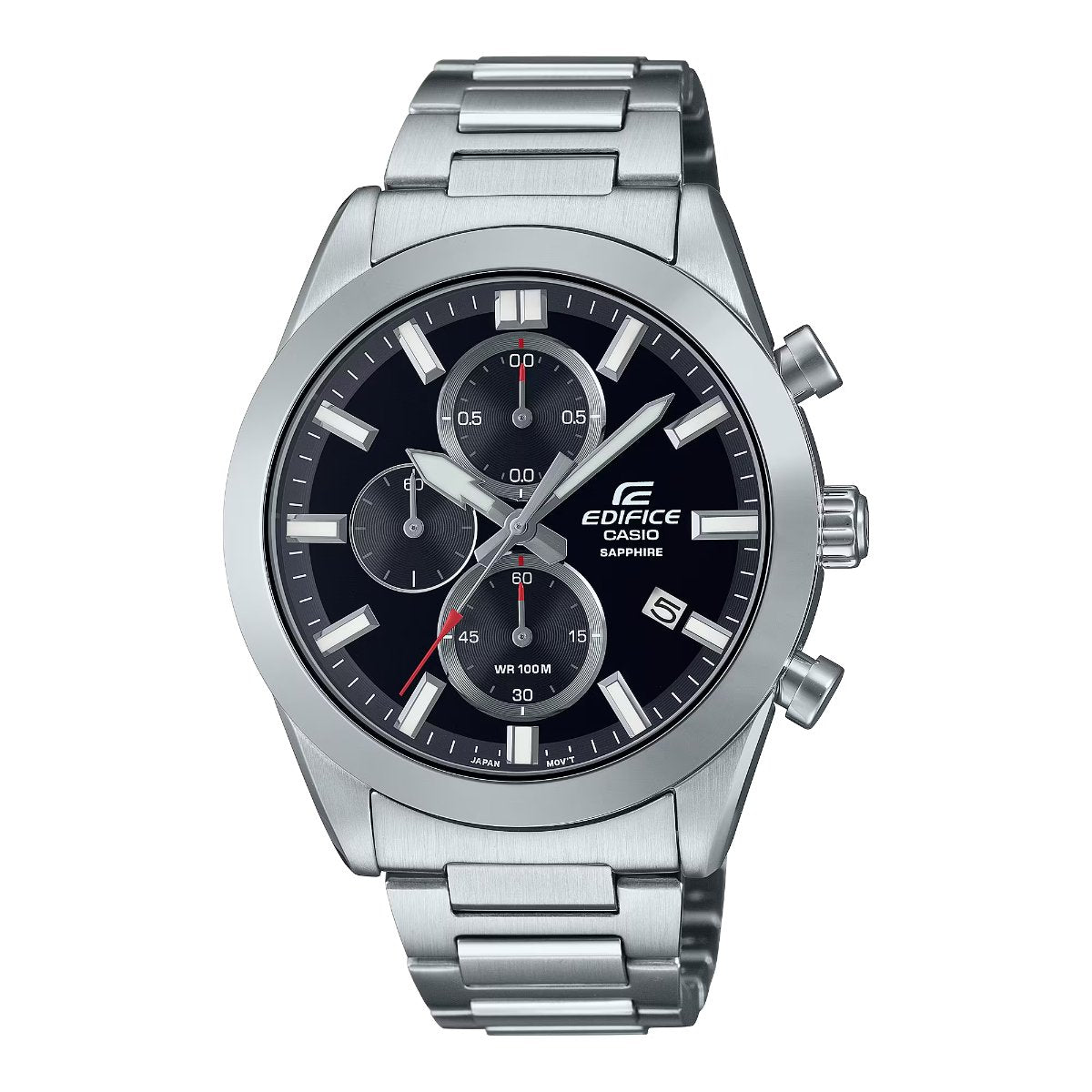 Casio Edifice 100m Standard Silver Men's Watch | EFB - 710D - 1AVUDF | TIME Watches