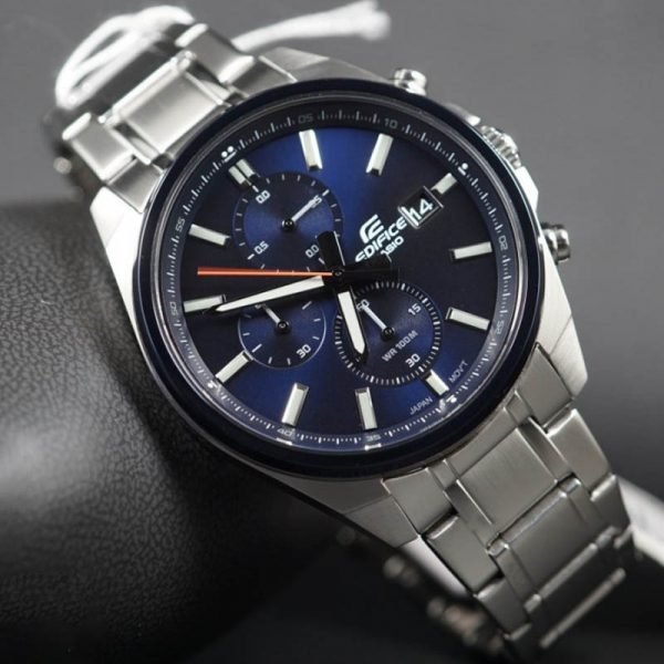 Casio Edifice Chronograph 100m Standard Men's Watch | EFV - 610DB - 2AVUD | TIME Watches