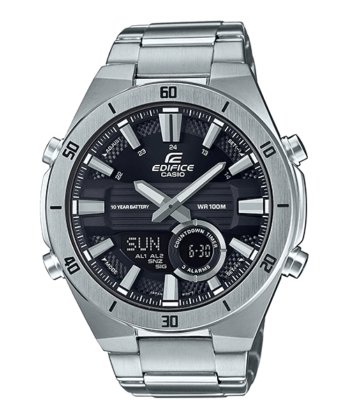 Casio Edifice Stainless Steel 100M Men's Watch | ERA - 110D - 1AVDF | TIME Watches