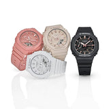 Casio G-Shock 200m Carbon Core Women's Watch - GMA-S2100-1ADR | Time Watch Specialists