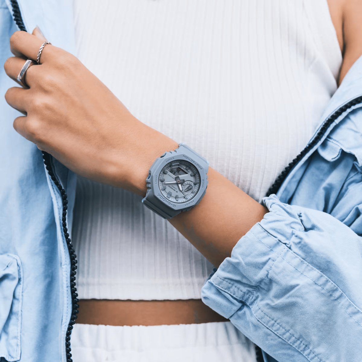 Casio G-Shock 200M Carbon Core Women's Watch | GMA-S2100BA-2A2 | Time Watch Specialists
