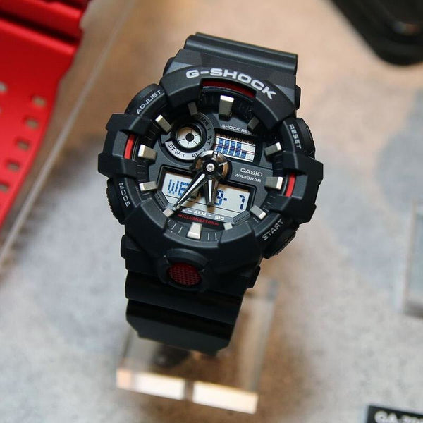 Casio G-Shock 200m Standard Black Men's Watch | GA-700-1ADR
