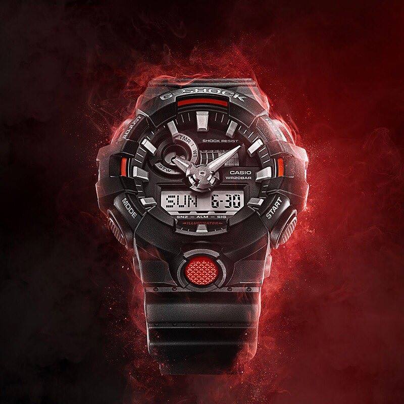 Casio G-Shock 200m Standard Black Men's Watch | GA-700-1ADR | Time Watch Specialists