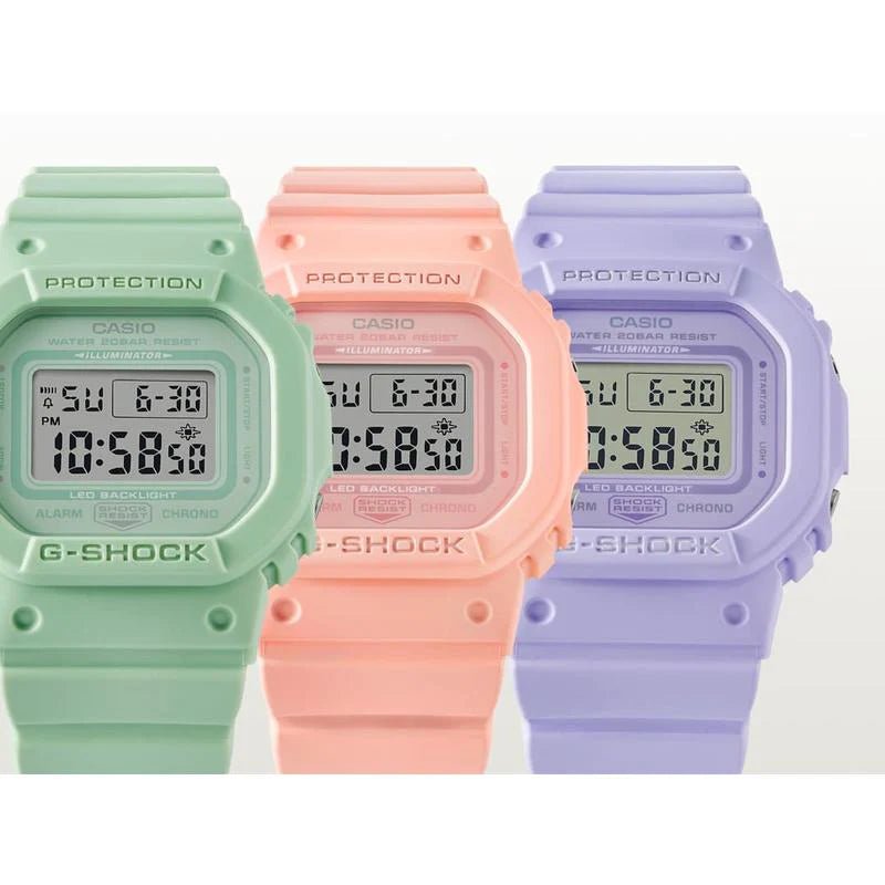 Casio G-Shock 200M Woman's Watch | GMD-S5600BA-6DR | Time Watch Specialists