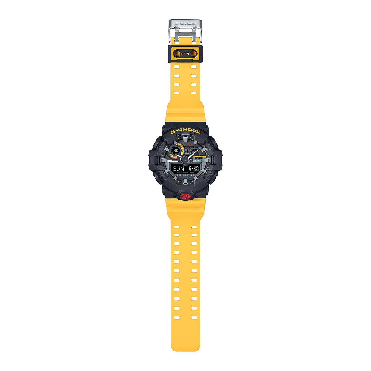 Casio G-Shock 200M Yellow Resin Men's Watch | GA-700MT-1A9DR | Time Watch Specialists