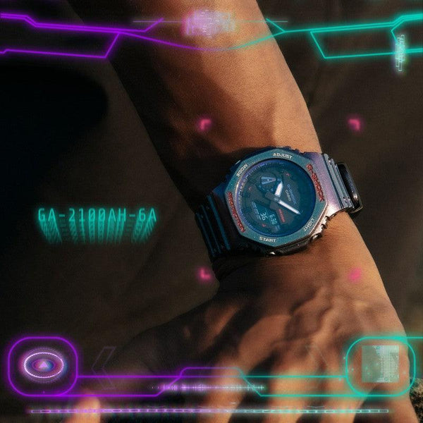 Casio G-Shock 2100 Series Analog-Digital Men's Watch | GA-2100AH-6ADR