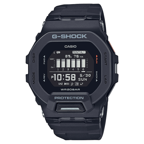 Casio G - Shock Bluetooth Fitness Men's Watch | GBD - 200 - 1DR | TIME Watches
