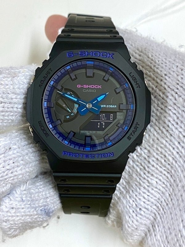 Casio G - Shock Carbon Core Men's Watch | GA - 2100VB - 1ADR | TIME Watches