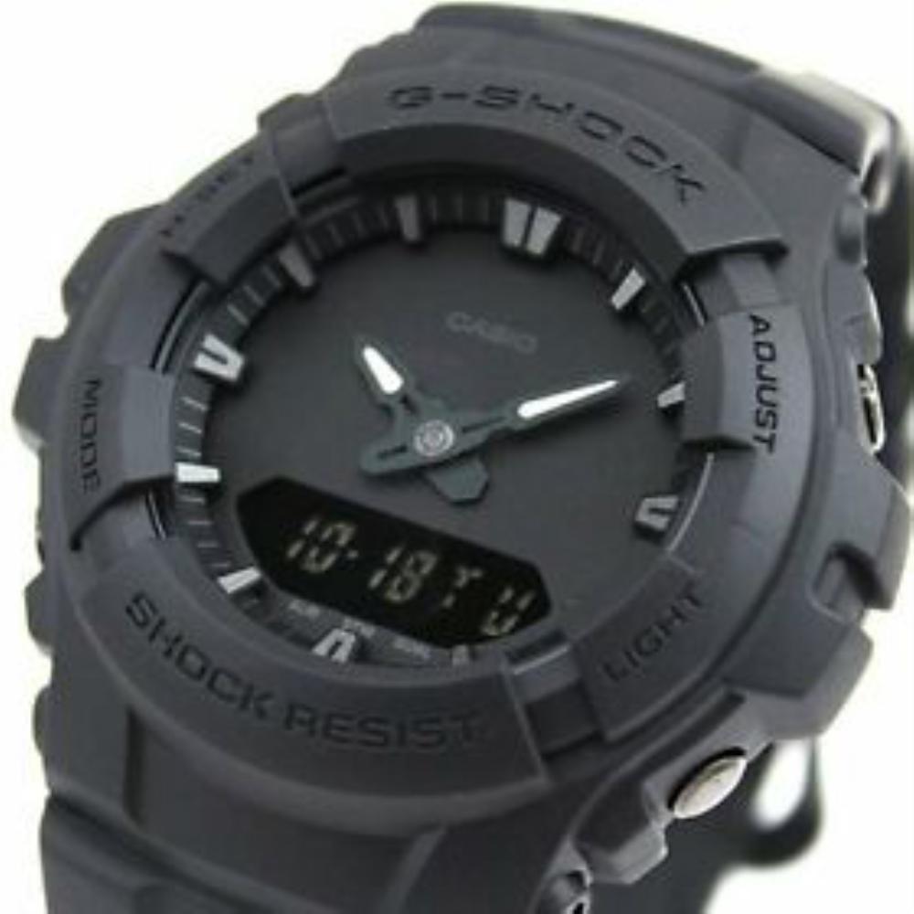 CASIO G-Shock Digital Quartz Black Resin G-100BB-1ADR Mens Watch | Time Watch Specialists