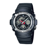 CASIO G-Shock Digital Quartz Black Resin Mens Watch - AW-590-1ADR | Time Watch Specialists