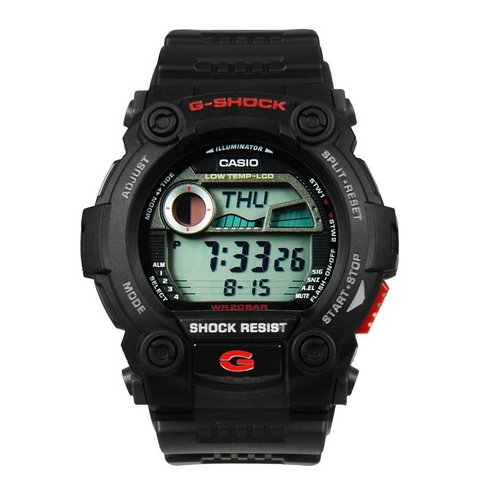 CASIO G - Shock Digital Quartz Black Resin Men's Watch | G - 7900 | TIME Watches