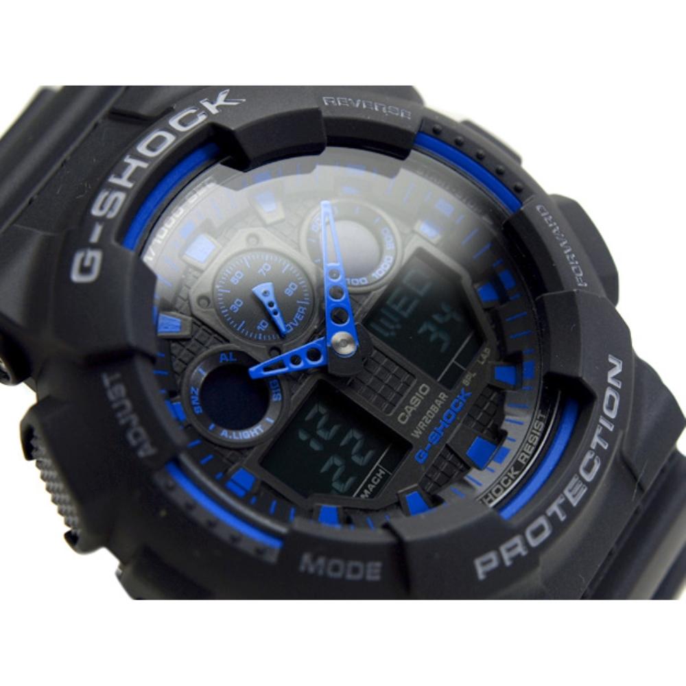 CASIO G-Shock Digital Quartz Resin Mens Watch - GA-100 Series | Time Watch Specialists