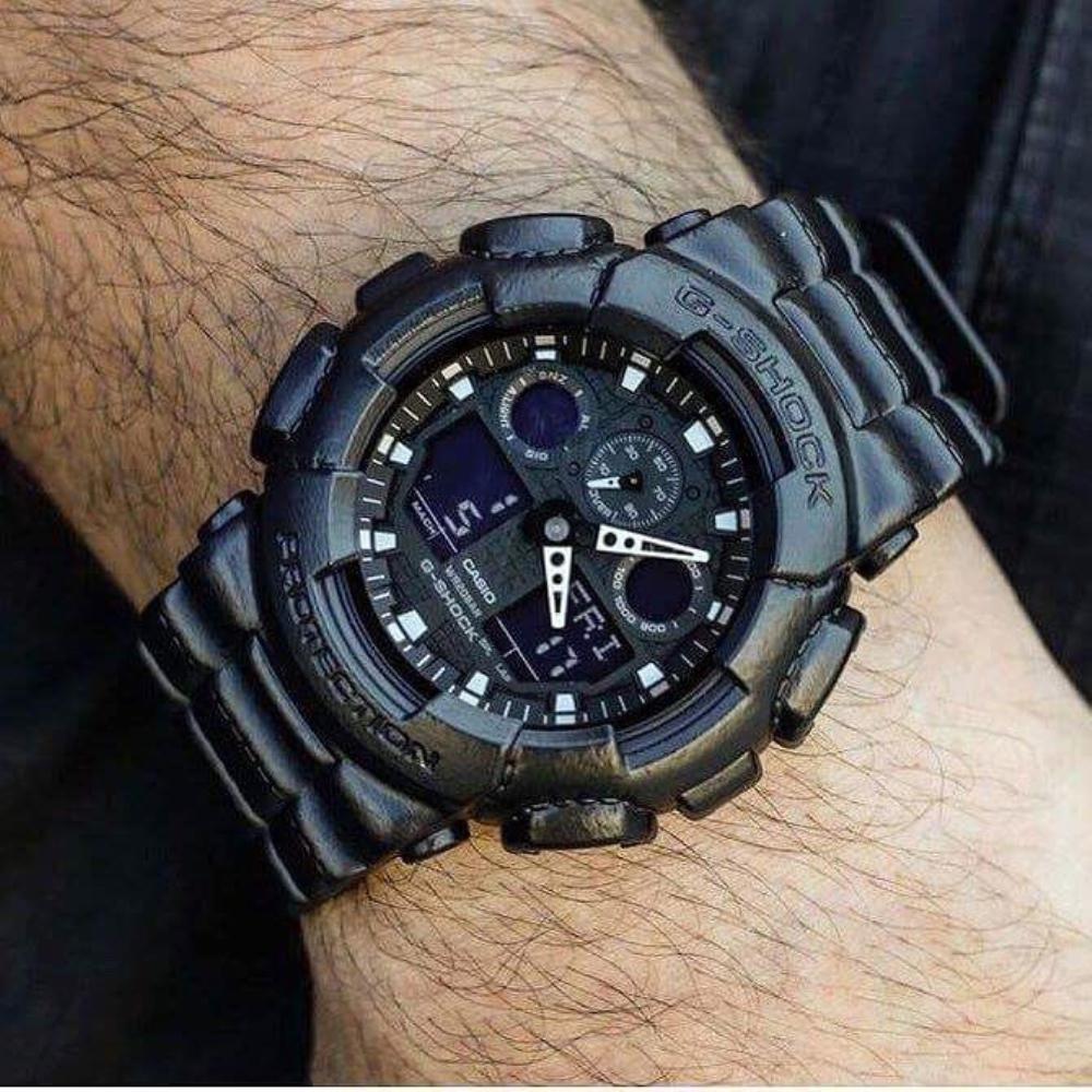CASIO G-Shock Digital Quartz Resin Mens Watch - GA-100 Series | Time Watch Specialists