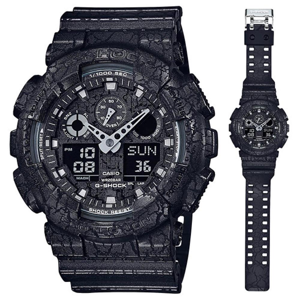 CASIO G-Shock Digital Quartz Resin Mens Watch - GA-100 Series | Time Watch Specialists