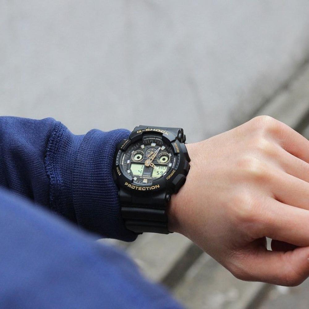 CASIO G-Shock Digital Quartz Resin Mens Watch - GA-100 Series | Time Watch Specialists