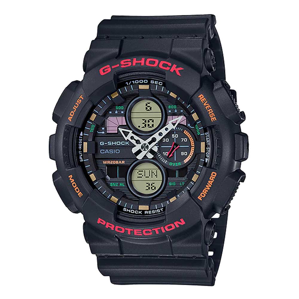 CASIO G - Shock GA - 140 - 1A4DR Mens Watch | TIME Watches