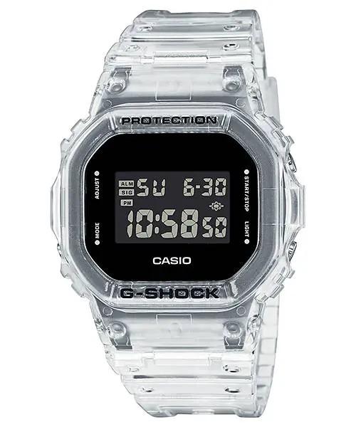 CASIO G - Shock Mens 200m Skeleton Standard Watch | DW - 5600SKE - 7DR | TIME Watches