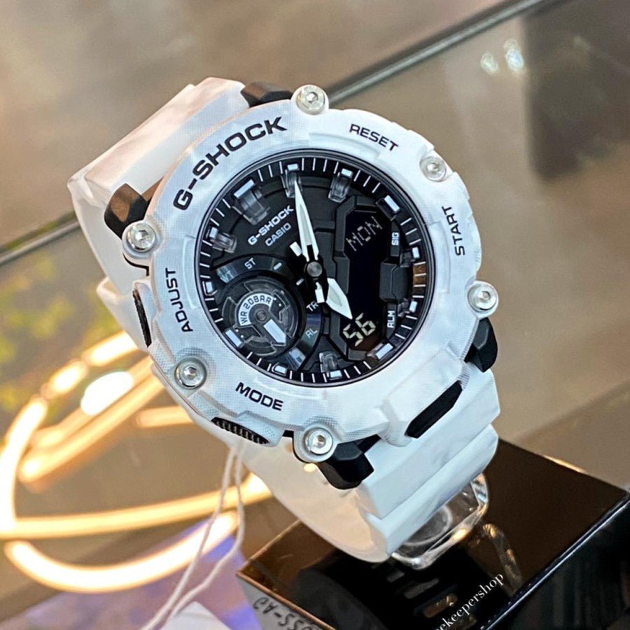 Casio G - Shock Snow Camouflage Men's Watch | GA - 2200GC - 7ADR | TIME Watches