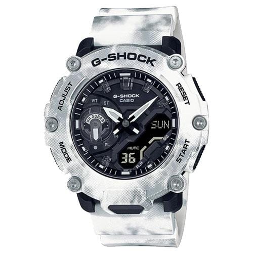 Casio G - Shock Snow Camouflage Men's Watch | GA - 2200GC - 7ADR | TIME Watches