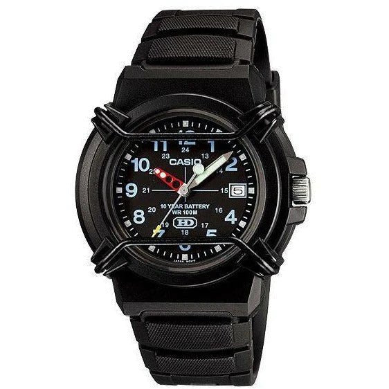 Casio Heavy Duty Analog Men's Watch with 100M Water Resistance | HDA - 600B - 1BVDF | TIME Watches