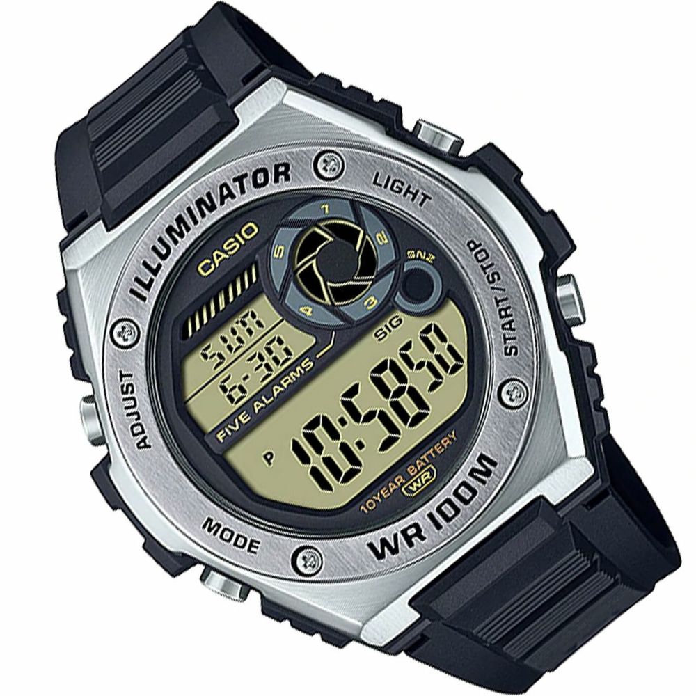 CASIO Mudmaster Digital Men's Watch | MWD - 100H - 1AVDF | TIME Watches