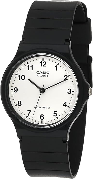 Casio Quartz Resin Casual Black Men's Watch | MQ - 24 - 7BLDF | TIME Watches