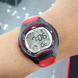 CASIO Red Resin Band Sport Kid's Digital Watch - LW-200-4AV | Time Watch Specialists
