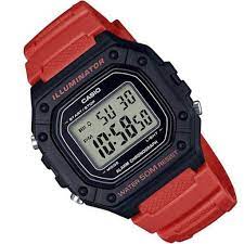 Casio Resin Illuminator Unisex Watch | W - 218H - 4BVDF | TIME Watches