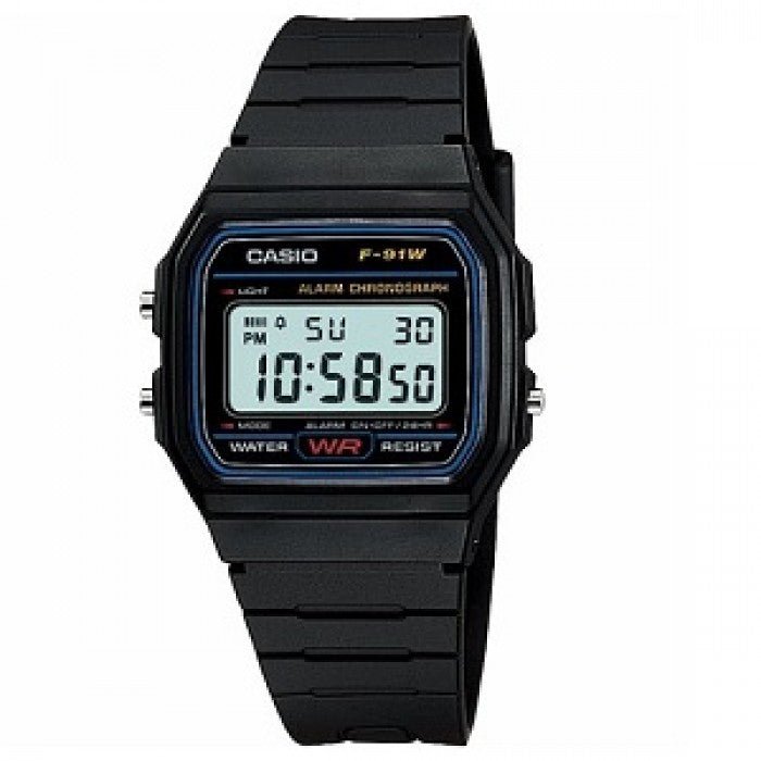 CASIO Retro Digital Mens Watch - F91W | Time Watch Specialists