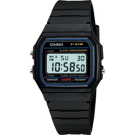CASIO Retro Digital Mens Watch - F91W | Time Watch Specialists