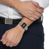 Casio Retro Digital Silver Stainless Steel Men's Watch | A159W-N1DF | Time Watch Specialists