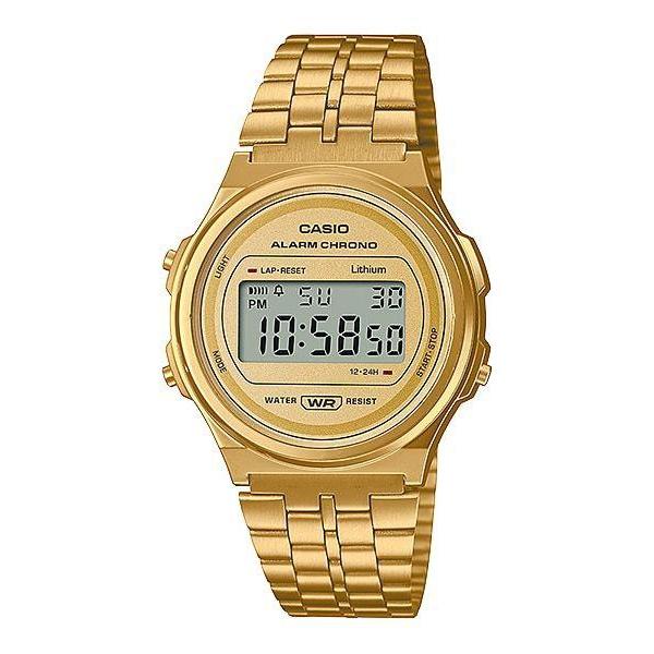 Casio Retro Gold Youth Watch | A171WEG - 9ADF | TIME Watches