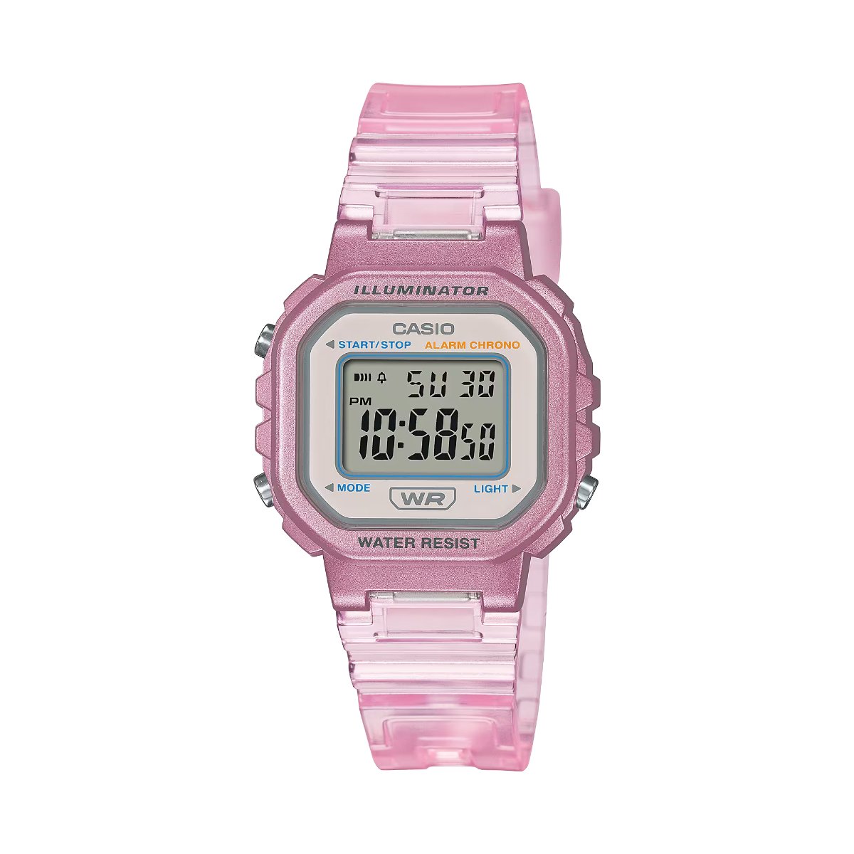 Casio Retro Pink Digital Women's Watch | LA - 20WHS - 4ADF | TIME Watches