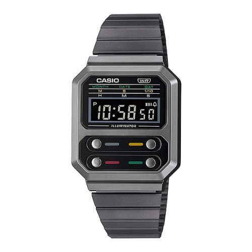 Casio Retro Unisex Watch | A100WEGG - 1ADVF | TIME Watches