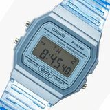 CASIO Retro Water Resistant Unisex Youth Watch - F-91WS-2DF | Time Watch Specialists
