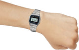 Casio Stainless Steel Digital Men's Watch | A158WA-1DF | Time Watch Specialists