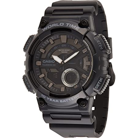CASIO Standard Black Unisex Watch - AEQ-110W-1BVDF-P | Time Watch Specialists