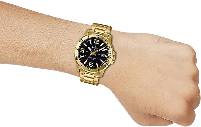 Casio Standard Collection 50M Men's Watch | MTP-VD01G-1BVUD | Time Watch Specialists