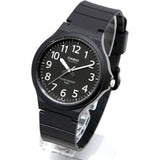 Casio Standard Collection Black 50m Men's Watch | MW-240-1BVDF | Time Watch Specialists
