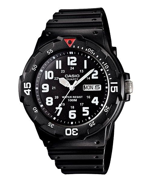 CASIO Standard Collection Mens 100m | MRW - 200H - 1BVDF | TIME Watches