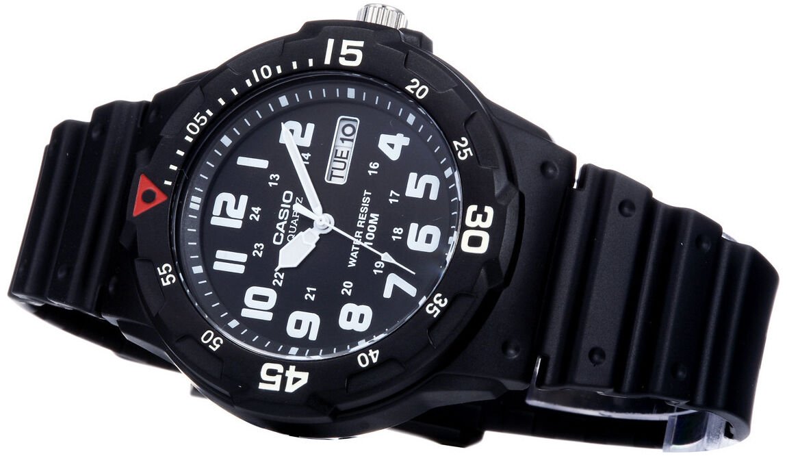 CASIO Standard Collection Mens 100m | MRW - 200H - 1BVDF | TIME Watches