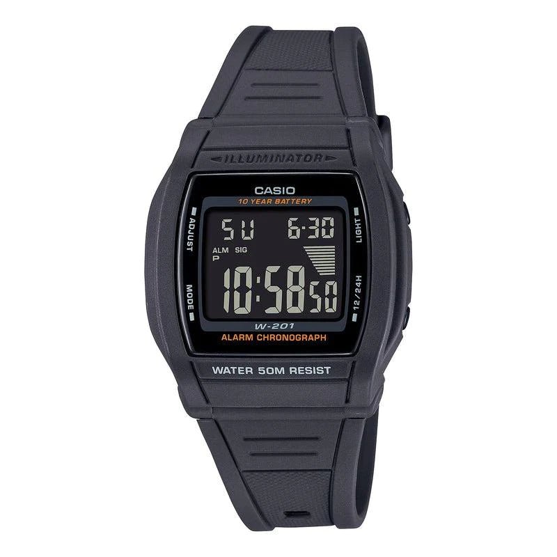 Casio Standard Collection Men's Watch | W - 201 - 1BVDF | TIME Watches