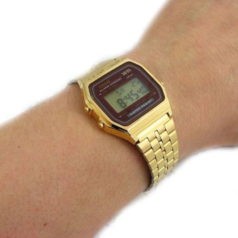 CASIO Vintage Gold Plated Unisex Watch - A159WGEA-5D | Time Watch Specialists