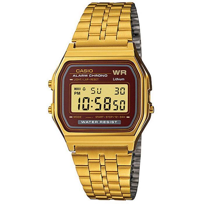 CASIO Vintage Gold Plated Unisex Watch - A159WGEA-5D | Time Watch Specialists